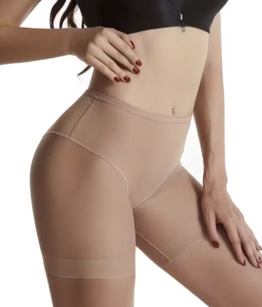 Üç Etkili Push-Up, Lift-Up, Nefes Alabilir, İz Bırakmayan Brezilian Korse-Ten Rengi