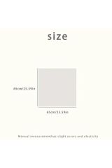 Manyetik Tokalı, Yumuşak, Geometrik Desenli Üçgen Şal, Fular 65cmx65cm