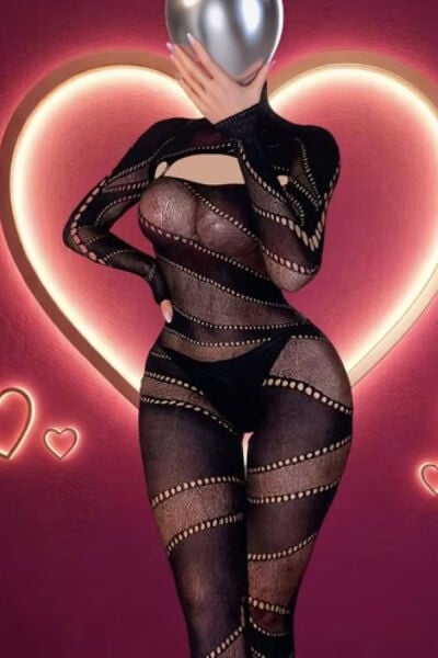 Dekolteli, Şapkalı, Yüksek Elastikiyetli, Nefes Alabilen Full Bodysuit Vücut Çorabı 40-75 Kg