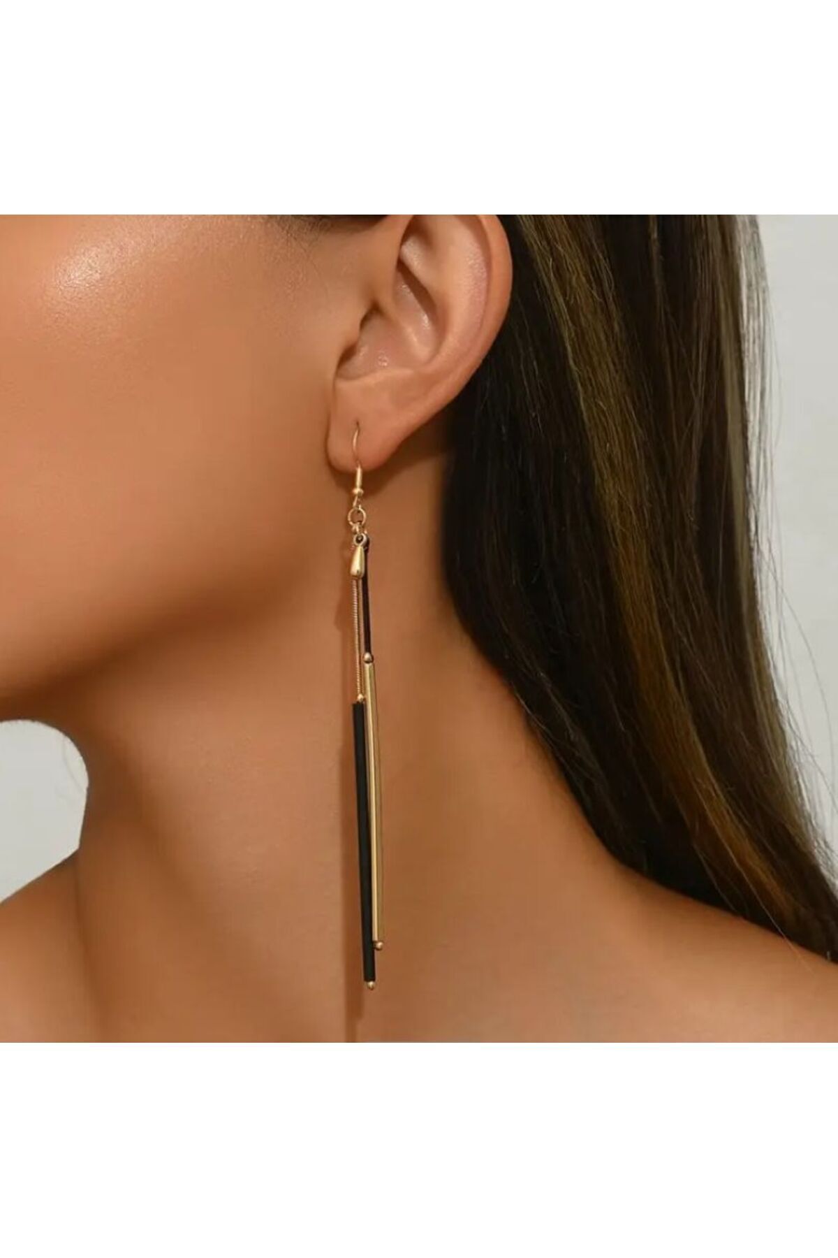 Şık, Püskül Detaylı, Dangle Küpe