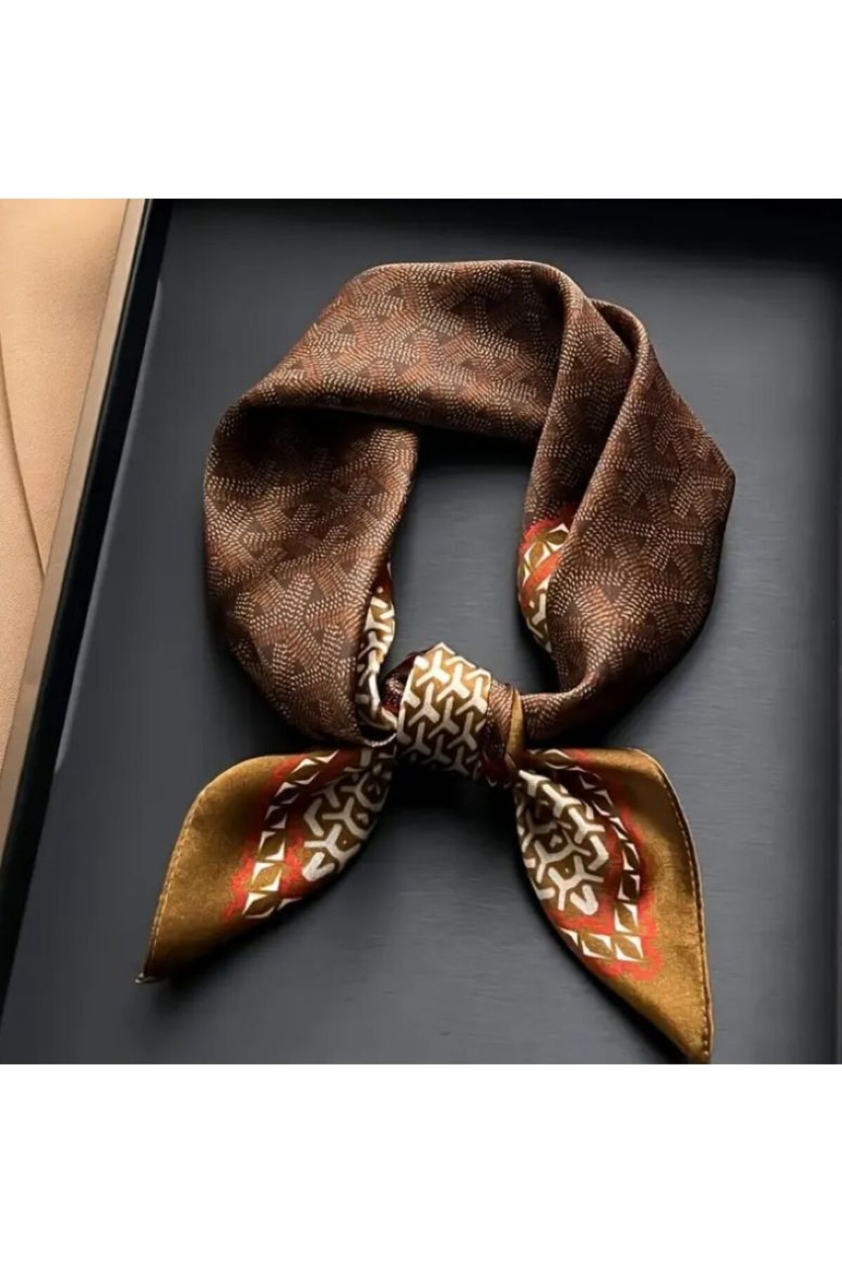 %100 Saf İpek, Elegant, Fular, Eşarp 50x50