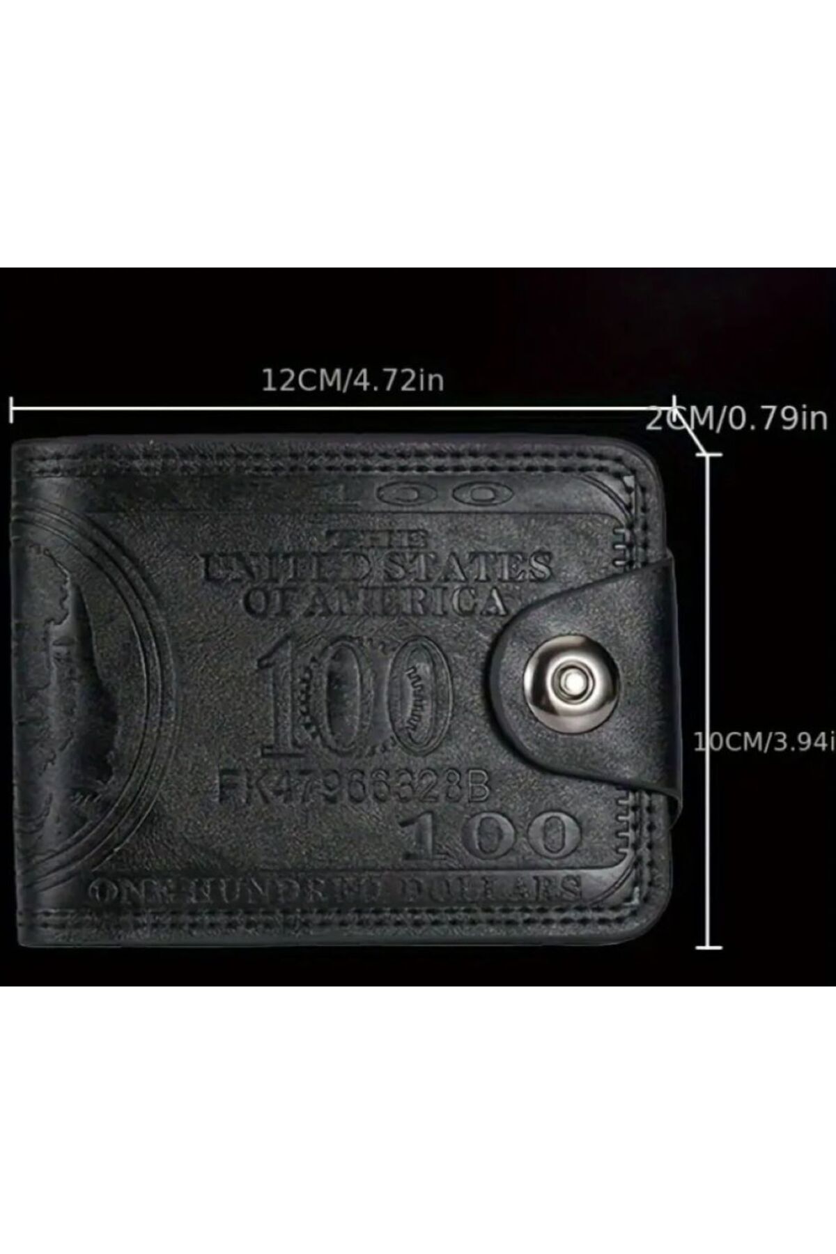 Dolar Desenli, Vintage, Vegan, Trendy, Hediye, Cüzdan