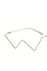 Trend, Taşlı Dekoratif, Lenssiz Gözlük, Çerçeve