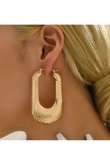 Geometrik, Hafif, Retro, Zarif Küpe