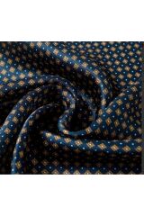 Lacivert Zarafeti, Hafif, Güneşten Koruyan, Rüzgar Geçirmez, Çift Taraf Baskılı, Fular, Eşarp 70x70