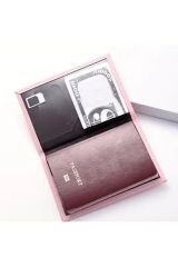 Pasaport Kılıfı, Dünya Temalı, Vegan Deri, Seyahat Cüzdanı, Pratik Kullanım