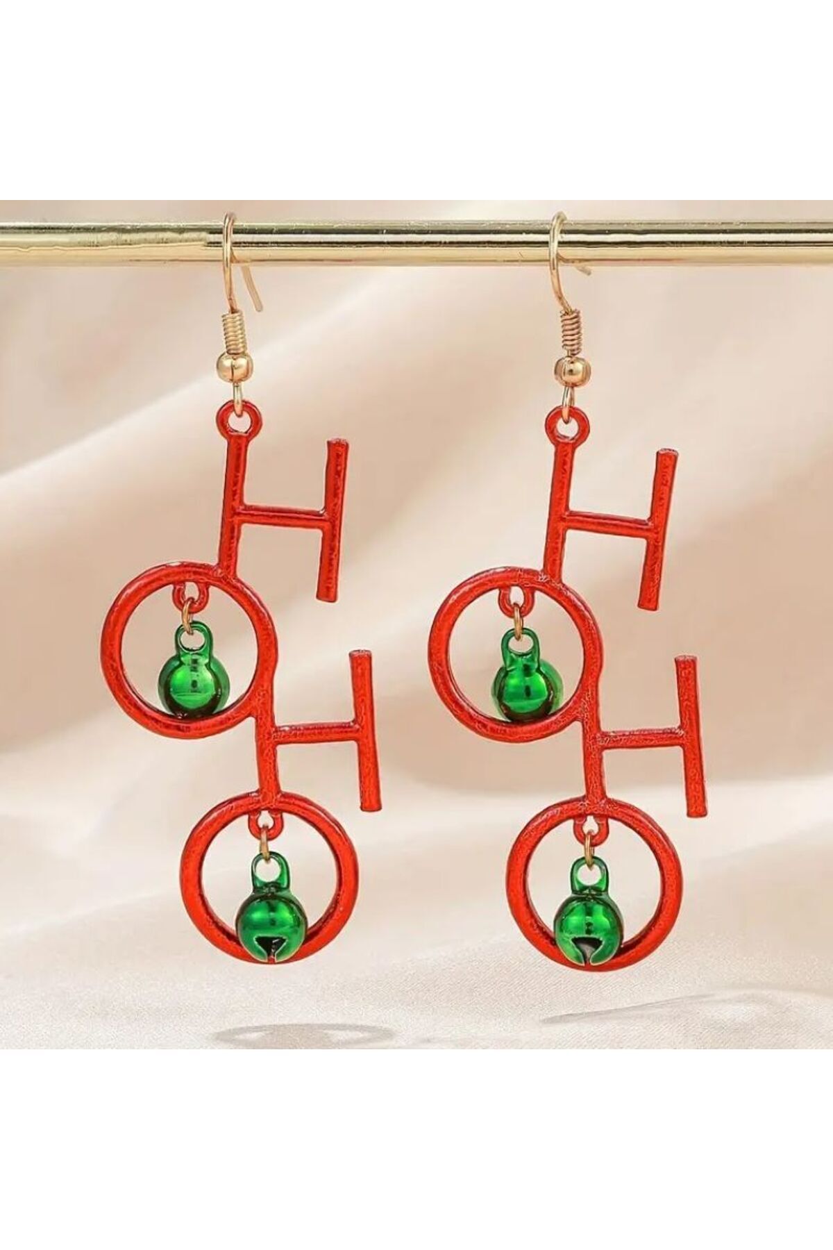 Yılbaşı Partisi HO HO Küpeleri