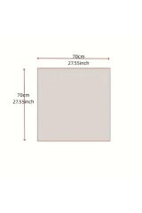 At Figürlü, Elegant, Güneşten Koruyan, Rüzgar Geçirmez, Çift Taraf Baskılı, Fular, Eşarp 70x70