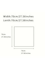 Paisley Desenli, Renkli, Güneşten Koruyan, Rüzgar Geçirmez, Çift Taraf Baskılı, Fular, Eşarp 70x70