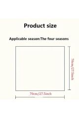 Canlı Mavi, Güneşten Koruyan, Rüzgar Geçirmez, Çift Taraf Baskılı, Fular, Eşarp 70x70