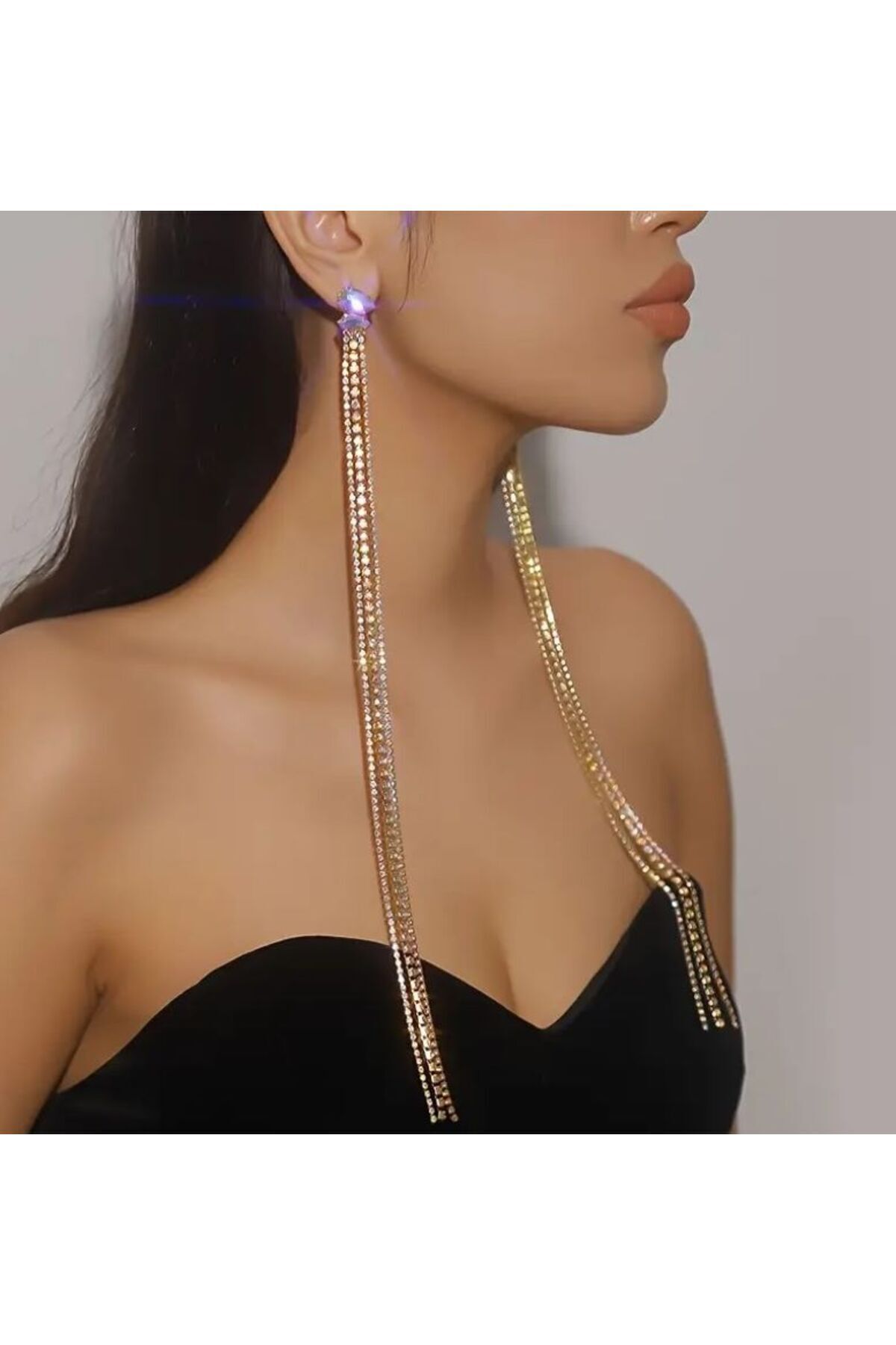 Bohem Damla Sarkıt Küpe